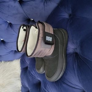 Girls UGG Black Boots Size 5